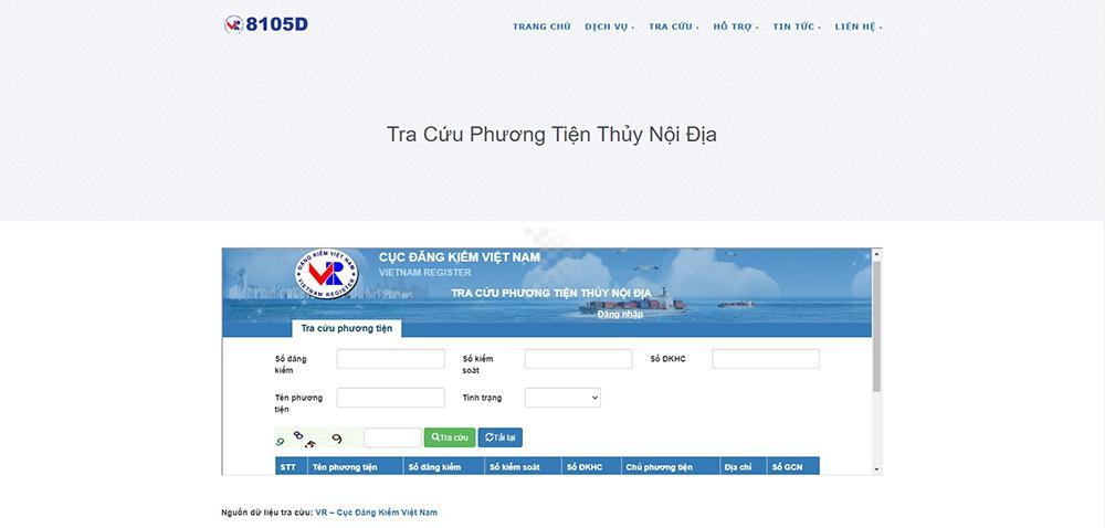 dangkiem.com-8105d-tracuuphuongtienthuy dangkiem.com 8105d tracuuphuongtienthuy
