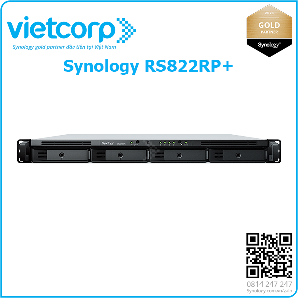 Synology® ra mắt RS822RP+