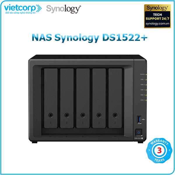 NVR Camera là gì ? Ưu điểm của thiết bị NVR 6 thiet bi luu tru nas synology ds15221