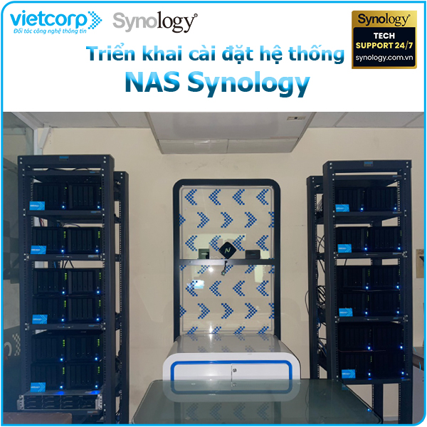 VIETCORP Triển khai cài đặt hệ thống NAS Synology 1