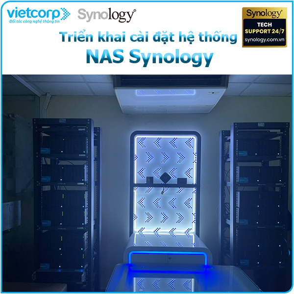 VIETCORP Triển khai cài đặt hệ thống NAS Synology 3