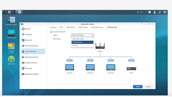 Quản lý mạng nâng cao với Router Synology 5