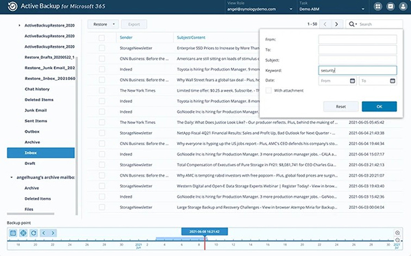 Active Backup for Microsoft 365 4