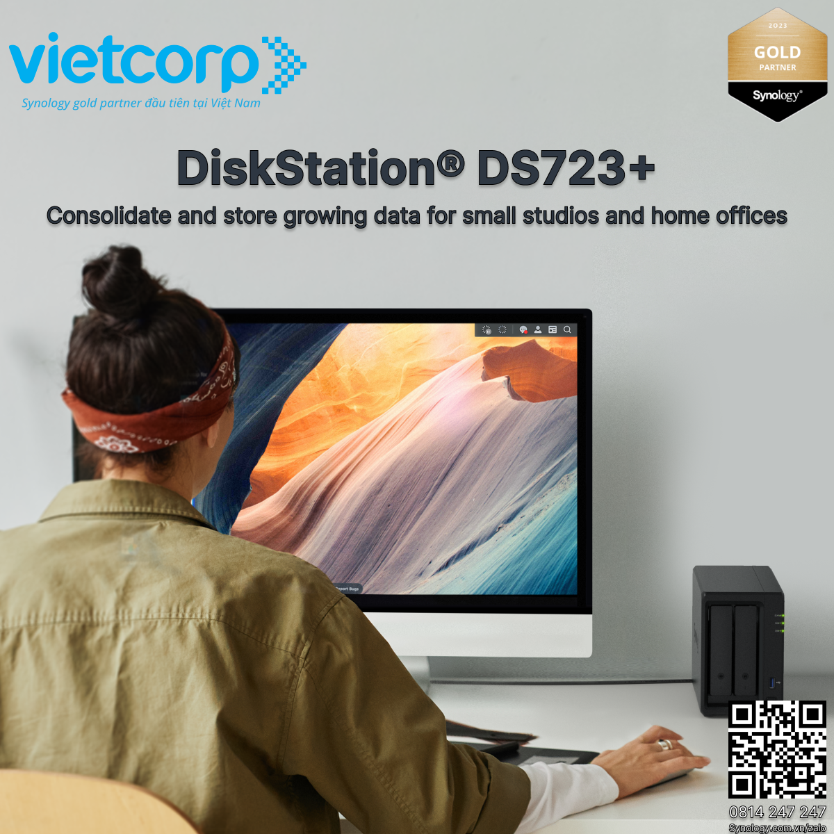 Synology® ra mắt DiskStation® DS723+