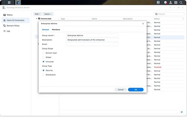 Synology Directory Server 3