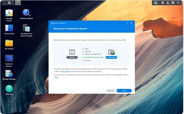 Synology Migration Assistant Di chuyển dữ liệu từ NAS sang NAS thật dễ dàng 3