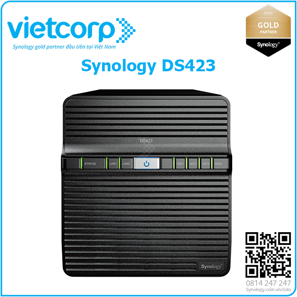 Synology® ra mắt DiskStation® DS423