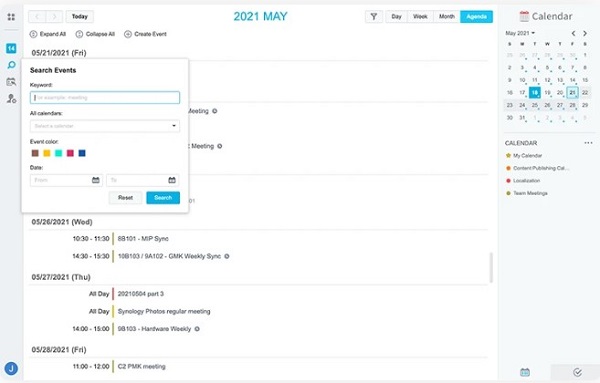 Synology Calendar giúp bạn luôn cập nhật mọi thông tin quan trọng 5