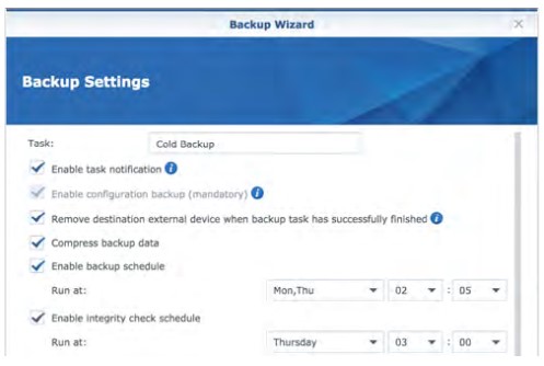 Giải pháp backup từ NAS Synology của bạn sang thiết bị khác 2