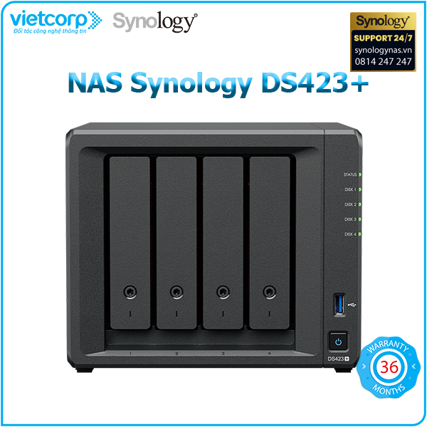 Thiet bi luu tru nas Synology DS423 1