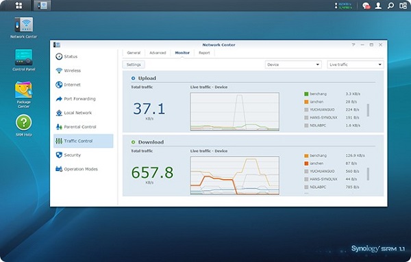 Quản lý lưu lượng toàn diện với Synology Router Mannager 2