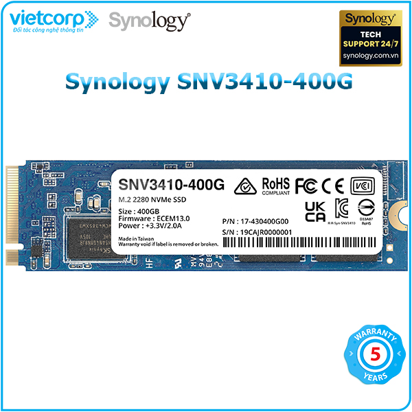 o cung ssd nvme snv3410 400g 1