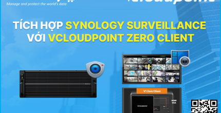 Giải pháp tích hợp Synology Surveillance với vCloudPoint Zero Client