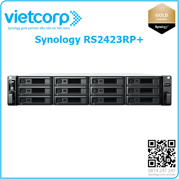 Synology ® ra mắt RS2423RP+