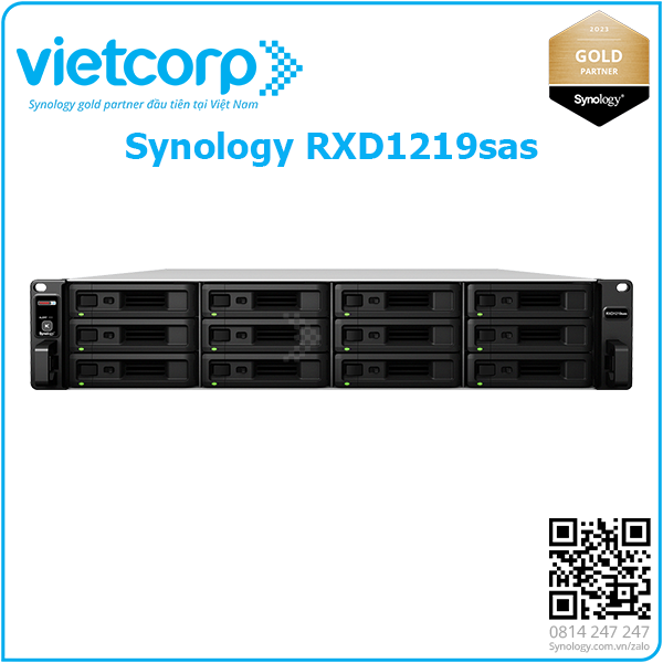 Thiết bị mở rộng NAS Synology RXD1219sas