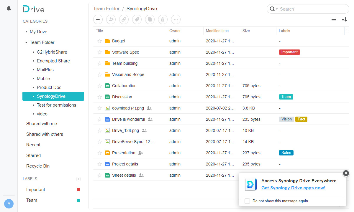 Synology Drive