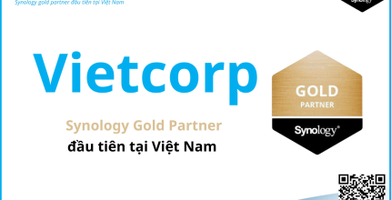 Vietcorp - Synology Gold Partner đầu tiên tại Việt Nam