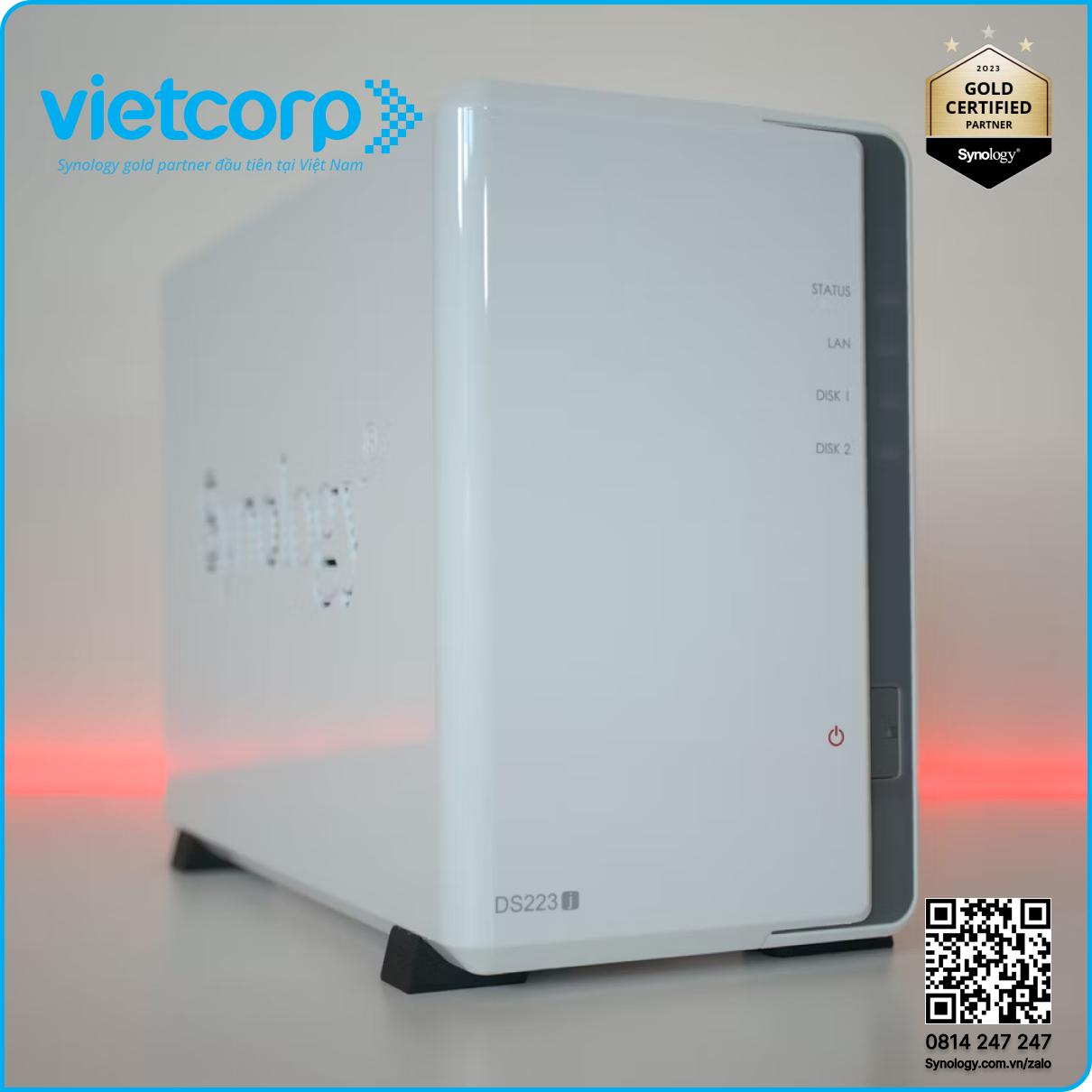 Synology-DS223j-phia-truoc