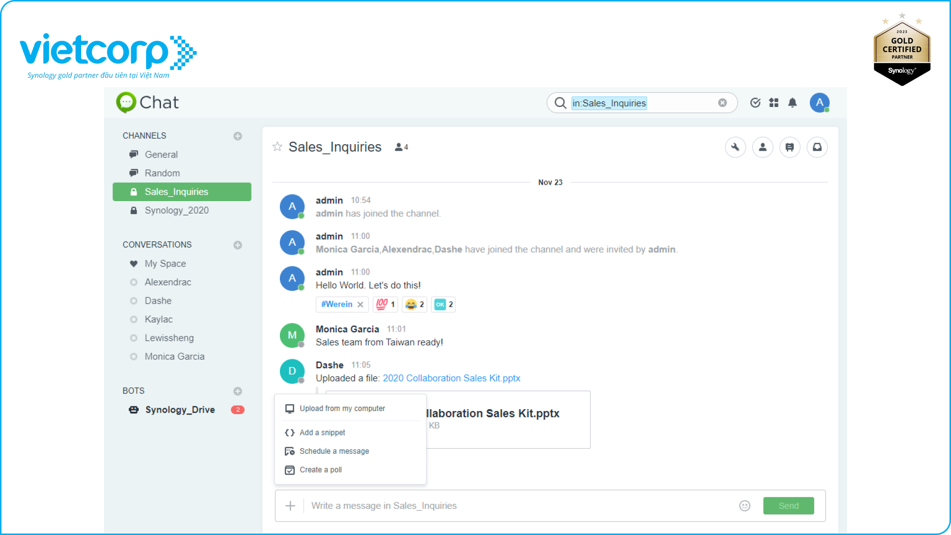 Synology Chat