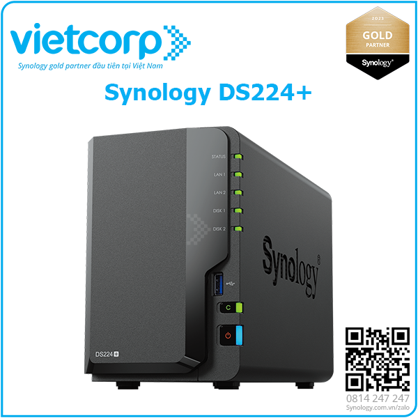 Synology® ra mắt DiskStation® DS224+ và DS124, thiết bị lưu trữ nhỏ gọn để cải thiện năng suất làm việc 2