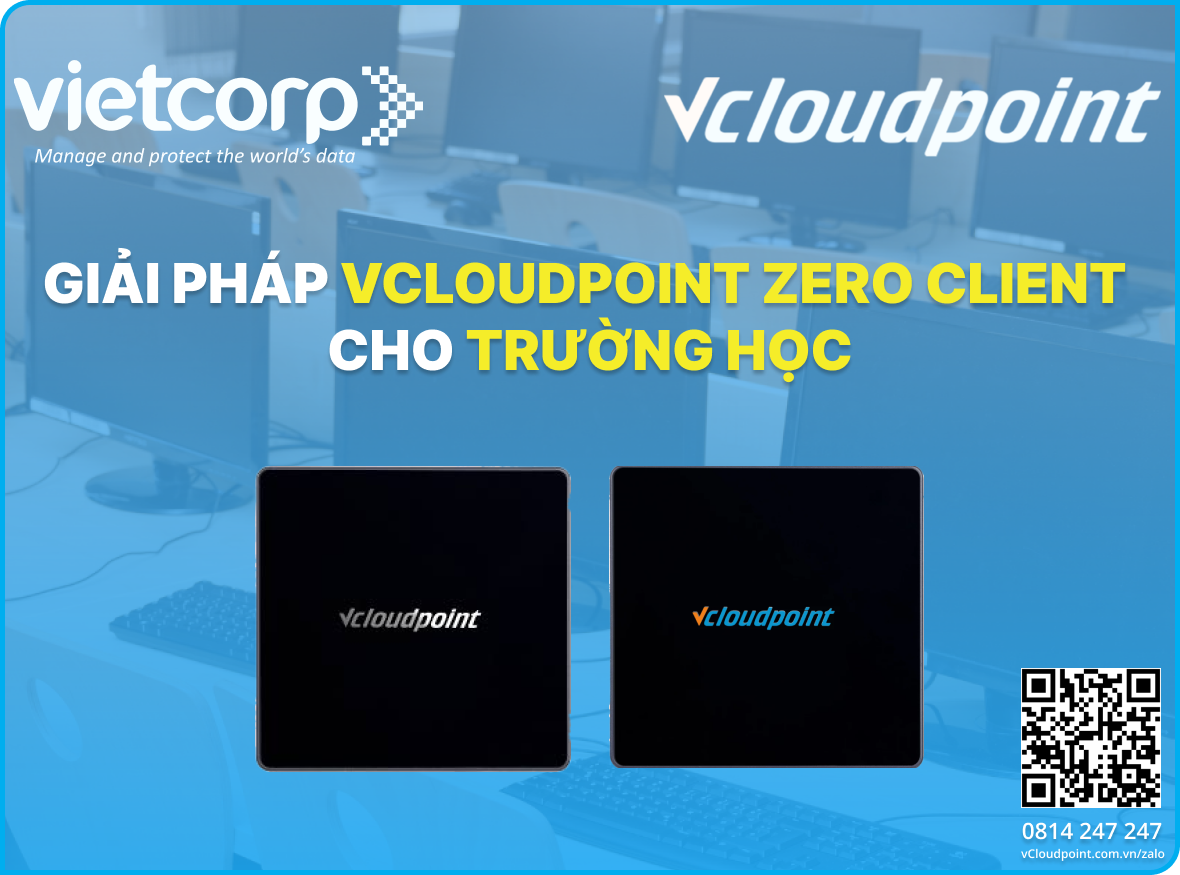 vCloudPoint Zero Client cho trường học