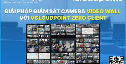 Giải pháp giám sát Camera Video Wall với vCloudPoint Zero Client