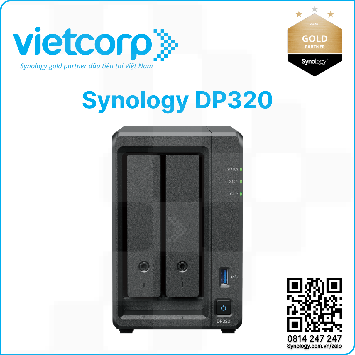 Thiết bị Synology ActiveProtect DP320