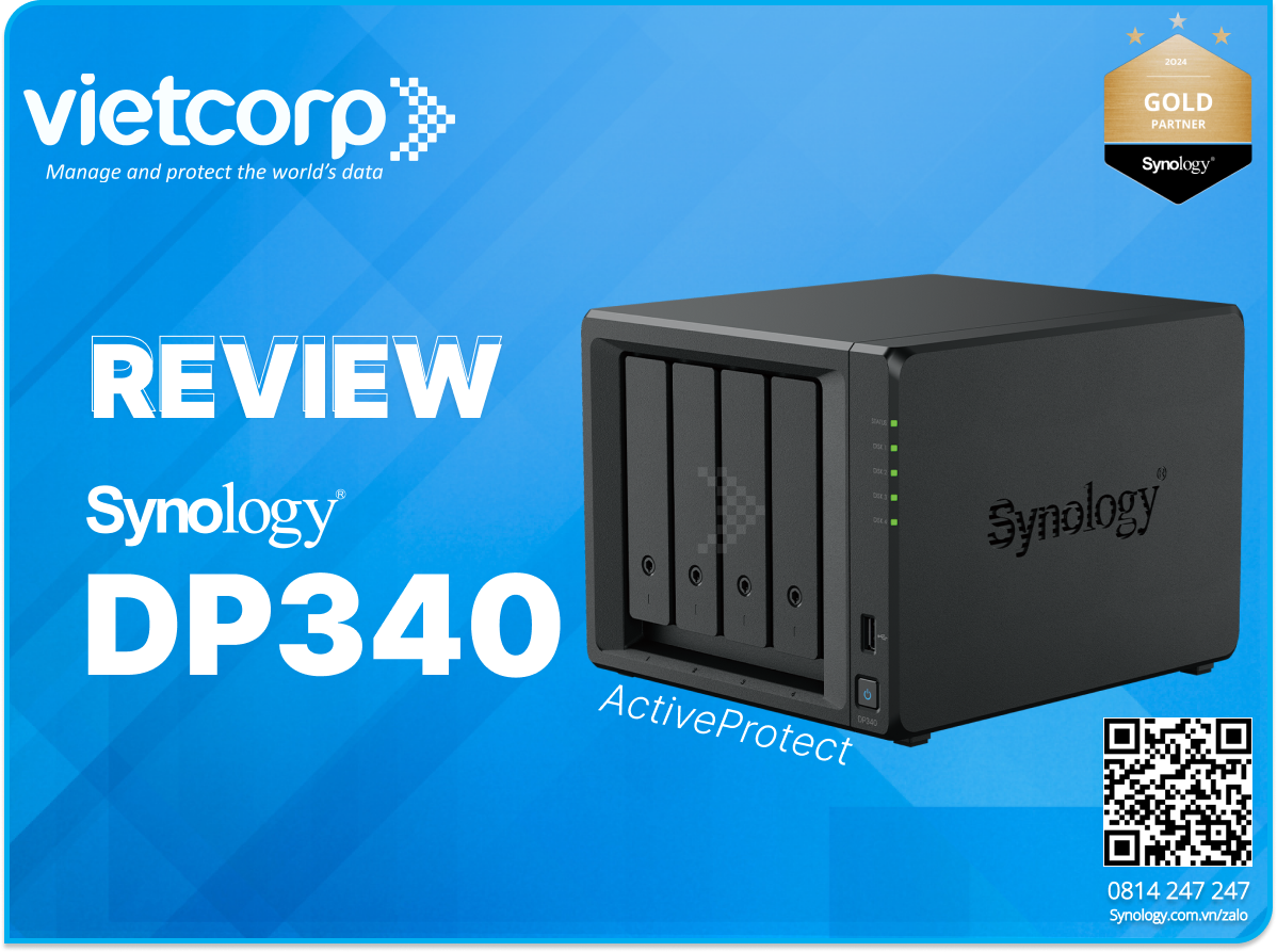 Đánh giá Synology DP340