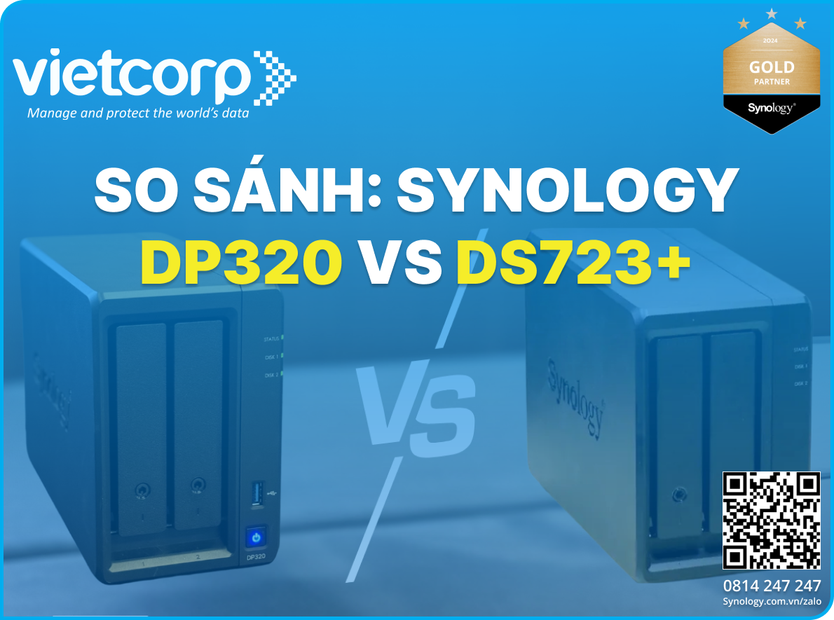 So sánh Synology DP320 vs DS723+