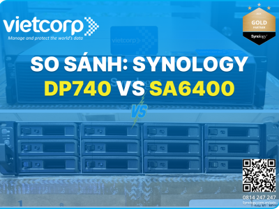 So sánh Synology DP7400 vs SA6400