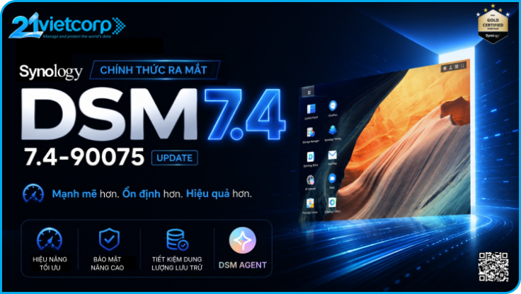 Synology DSM 7.4 và tương lai của trí tuệ nhân tạo