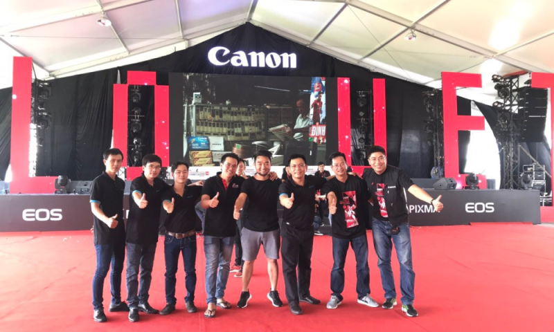 Vietcorp cung cấp giải pháp máy tính tại Canon Photomarathon Hồ Chí Minh 2018