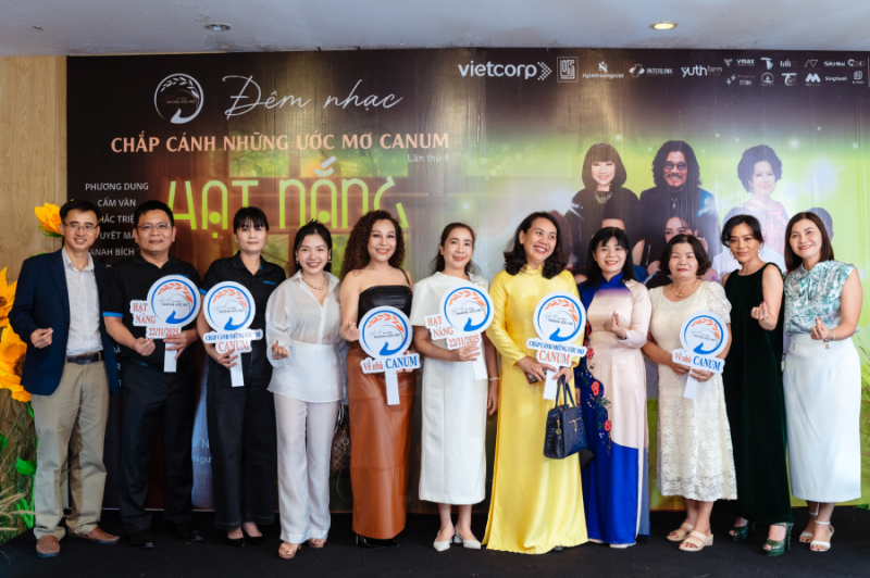 Vietcorp đồng hành cùng Đêm nhạc "Hạt Nắng" CANUM lần 8 2025
