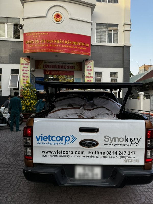 Vietcorp quyên góp gạo mừng năm mới 2024