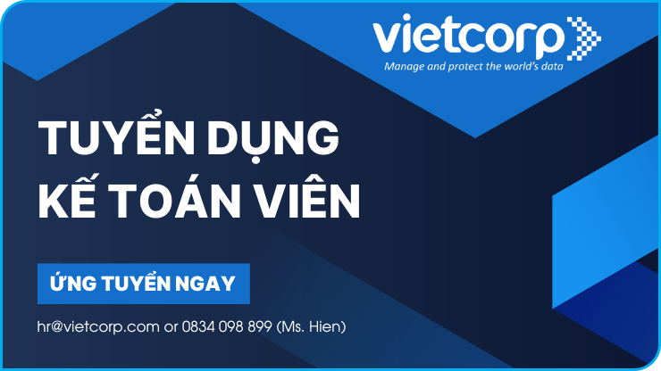 Vietcorp thông báo tuyển dụng kế toán tổng hợp