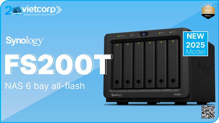 Tổng quan Synology FS200T người kế nhiệm DS620slim