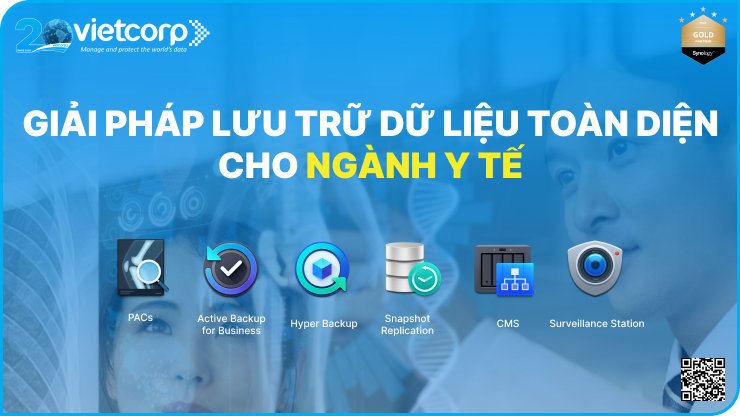 Giải pháp lưu trữ dữ liệu toàn diện cho ngành y tế