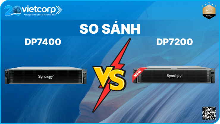 So sánh Synology DP7400 và DP7200