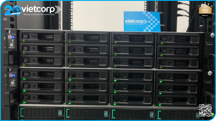 Vietcorp triển khai hệ thống Synology RS3618xs cho đối tác Logistics Tại Cái Mép – Bà Rịa Vũng Tàu