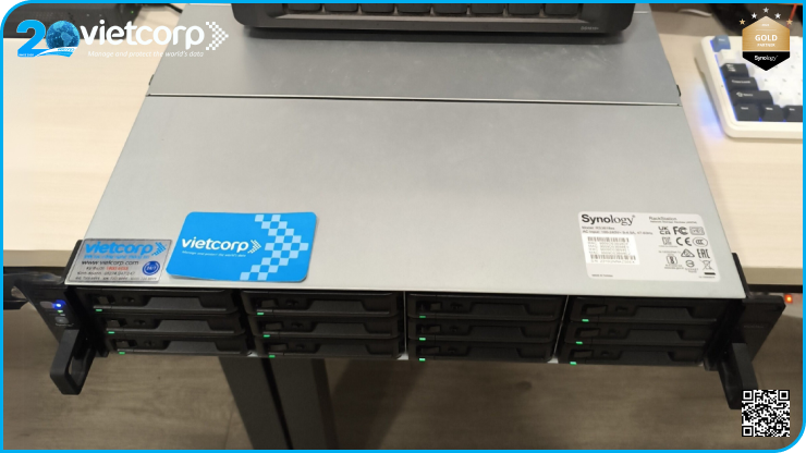 Vietcorp triển khai thành công hệ thống RS3618xs 192TB cho đối tác Production