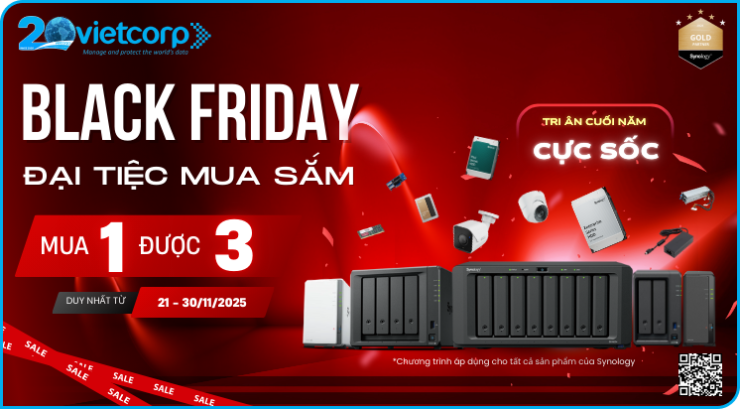 BlackFriday - Đại tiệc siêu sale bùng nổ nhất năm tại Vietcorp
