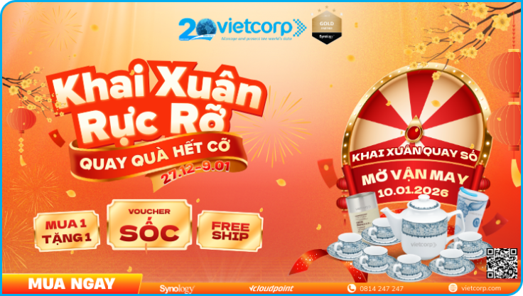 Khai Xuân Rực Rỡ - Quay Quà Hết Cỡ 27/12/2025 - 09/01/2026