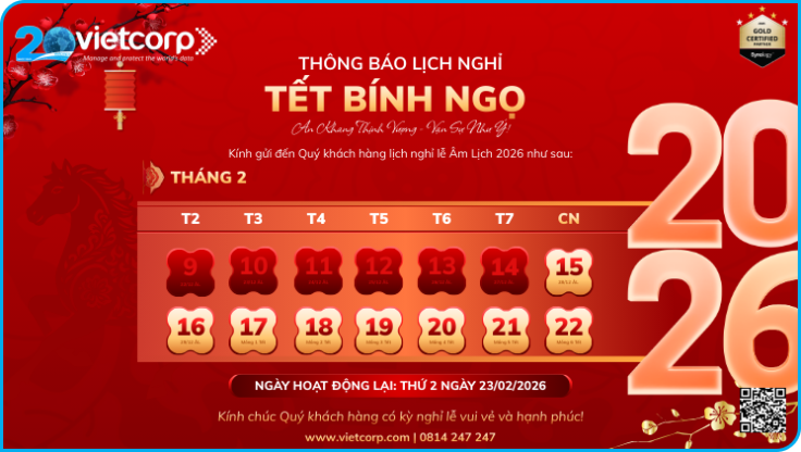 Thông báo lịch nghỉ Tết Nguyên Đán Bính Ngọ 2026