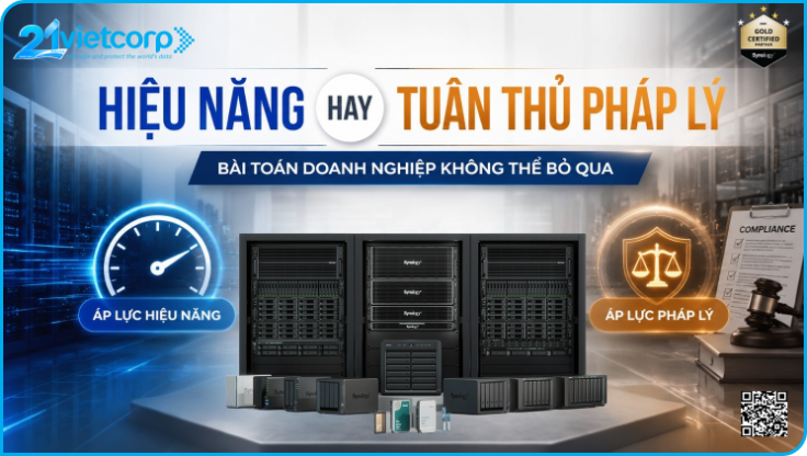 Bài toán hiệu năng và tuân thủ pháp lý cho doanh nghiệp