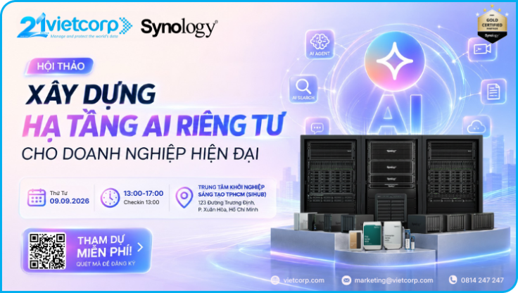 Hội Thảo "Xây dựng hạ tầng AI riêng tư cho doanh nghiệp hiện đại"