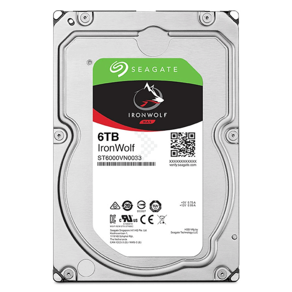 Ổ cứng HDD Seagate IronWolf 6TB ST6000VN0033