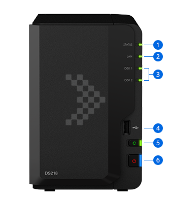 Synology DS218 5