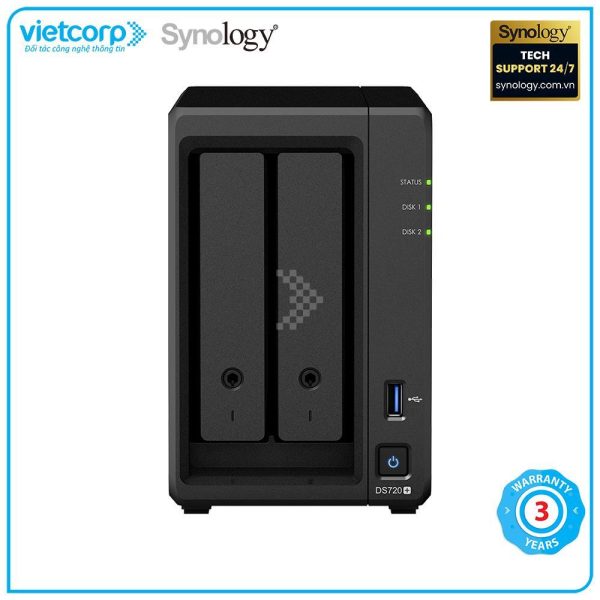 Vietcorp phân phối NAS Synology DS720+