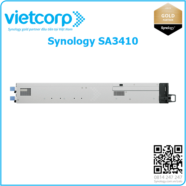 Synology SA SA3410 serveur de stockage NAS Rack (2 U) Ethernet/LAN Noir, Gris D-1541 SA3410 pas cher