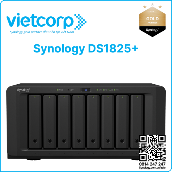 Thiết bị lưu trữ NAS Synology DS1825+